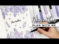 PLAN WITH ME | September 2017 Bullet Journal Setup - YouTube