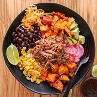 Pulled Pork Rice Bowls | Girl Heart Food®