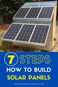 How to Build Solar Panels - Tap the image to learn how to build solar panels and other DIY home solar power system. How to build solar panels at home, DIY home solar power system, DIY home energy… #solartips #solarpowersystem #backyardlightideassolar #solarlightsdiy #solarlights #portablesolar #solarprojects #outdoorsolar #solaryardlight #solarlighthacks