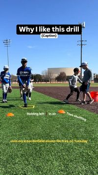 Follow if you learn ➡️ This drill is simple but works the most important things credit to @coachmurph #baseballpractice #baseball #baseballtraining