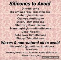 Silicones to avoid for curly girl method