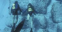 The Bimini Road dive site in the Bahamas is a treat for divers, snorkelers, and true believers who think it may have a connection to the lost city of Atlantis.