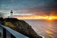 The lighthouse in Byron Bay, New South Wales, Australia