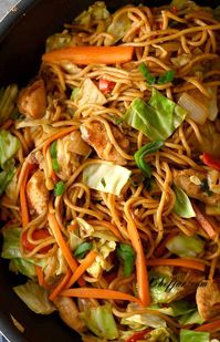 Chicken Yakisoba Noodles - Chefjar