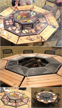 Fire Pit - Table - Grill