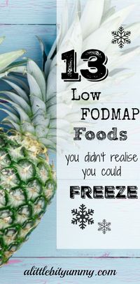 Don't let good food go to waste. ❄️ 13 low FODMAP foods you didn't realise you could freeze. ❄️ Tip number 2 is my favourite! #kitchentips