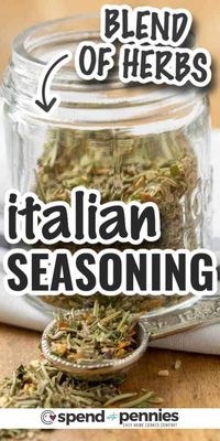 Italian Seasoning combines dried herbs and spices, making it a fantastic addition to pasta sauces, marinades, and chicken, beef, or pork dishes of your choice. Its versatility shines when you use it with grilled vegetables, sprinkle it on pizza, or add it to soups and sauces. The flavor possibilities are limitless! #italianseasoning #homemade #seasoning #spendwithpennies