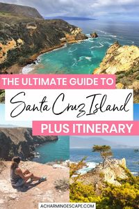 THE ULTIMATE GUIDE TO SANTA CRUZ ISLAND PLUS ITINERARY | A day trip to Santa Cruz Island, California in the Channel Islands National Park. These islands are considered to be one of the most pristine and well preserved parts of California. Here is a comprehensive guide with tips, logistics and things to do in Santa Cruz Island. The Ultimate Guide to Santa Cruz Island | Santa Cruz Island Travel Guide | Santa Cruz Island Itinerary | California Travel | #santacruzisland #californiatravel