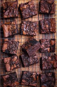 SKINNYASIA: Miso Caramel Mochi Brownies