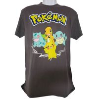 Pokmon Pikachu & Friends Graphic Short Sleeve T-Shirt Size Small Pokmon Graphic Short Sleeve T-Shirt 100% Cotton Full-Size Graphic Image Get Ready To Unleash Your Inner Pokmon Master With Our Official Pokmon Clothes! This Awesome Black Top Is A Must-Have For Young Ones Who Dream Of Becoming The Very Best Trainer! Style & Comfort: Designed With Both Style And Comfort In Mind, This Pokmon T Shirt Is Made From A Soft Cotton It's The Perfect Look For Fans Of The Popular Series And Games!