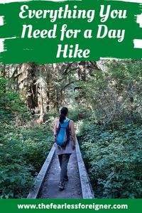 Don't set out on a day hike ill-prepared. You'll need a hiking day pack to bring all the hiking essentials with you. Are you looking for the best hiking day pack or hiking backpack? This post includes the best hiking day pack and what to bring on a day hike in your backpack. Use this hiking list so you don't forget anything! #Hiking #Hikes #HikingTips #HikingGear #HikingBackpack #HikingDayPack #HikingEssentials #HikingPackingList #TheFearlessForeigner