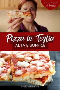 La Pizza in teglia alta e soffice, senza impasto, è una mia ricetta per preparare la pizza fatta in casa in modo semplice e veloce, che non richiede impastatrice ed è e alla portata di tutti! E alla base margherita possiamo aggiungere tutti gli ingredienti che vogliamo: quali sono i vostri preferiti? #fattoincasadabenedetta #pizzainteglia #pizza #ricettafacile #svuotafrigo #menuperbambini #cenainfamiglia