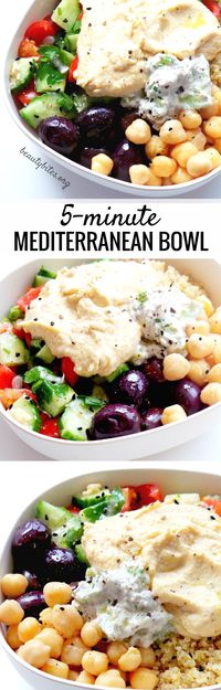 5-Minute Mediterranean Bowl