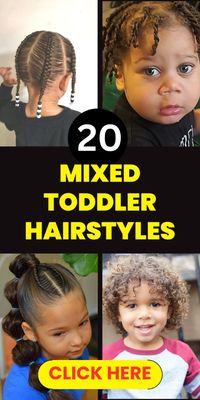 Upgrade your toddler’s look with these 20 must-try mixed hairstyles. Perfect for trendsetting little ones who love to stand out!