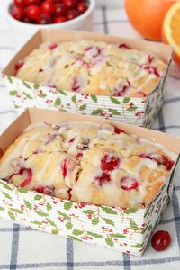 Cranberry Orange Bread - The Many Little Joys