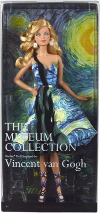 Barbie Ispirato Dipinto Vincent Van Gogh 2011