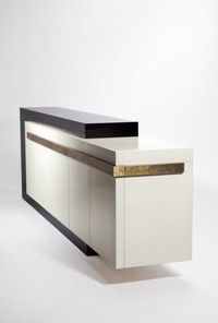 lacquered sideboard Hervé van der straeten