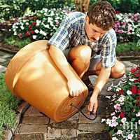 How to Make a Garden Water Feature Out of a Pot