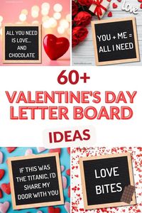 60+ Valentine’s Day Letter Board Ideas (Short, Funny & Cute)