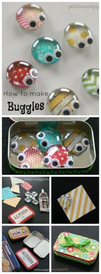 These bugs are the cutest things ever! Kids will love making this for a summer craft from pebblesandpiggytails.com