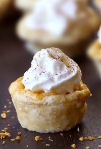 All the flavors of Homemade Pumpkin Pie packed into perfect portable fall dessert - Easy Pumpkin Pie Bites....