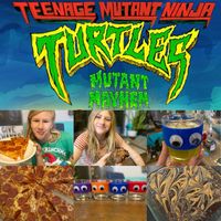 Do you need a simole themed night dinner idea for Teenage Mutant Ninja Turtles? Well here we have dinner, drink and dessert!