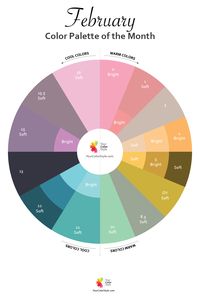 Color Palette of the Month - February 2023– Your Color Style