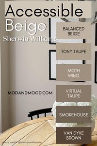 The Ultimate Sherwin Williams Accessible Beige Review for 2024 (Plus Dupes!) - Mod & Mood