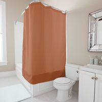 Rustic Rust Brown Solid Color