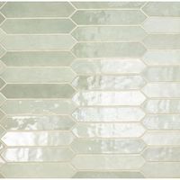 MSI Lakeview Jade Picket 2.5 in. x 13 in. Glossy Ceramic Wall Tile (12.21 sq. ft./Case) NLAKJDPIC2.5X13 - The Home Depot