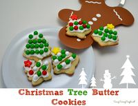 Christmas Tree Butter Cookies Recipe