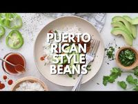 Puerto Rican Style Beans