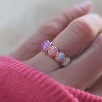 Rose Gold Opal Ombre Candy Band | La Kaiser | Wolf & Badger