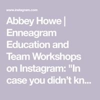 Abbey Howe | Enneagram Education and Team Workshops on Instagram: "In case you didn’t know… @amypoehler is an Enneagram Type 8! 🤯 I love her so much!!!"