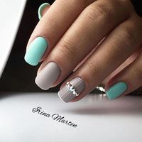 Mint nails