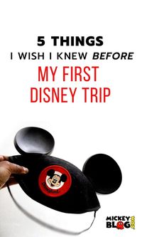 5 Things I Wish I Knew Before My First Disney Trip // First Disney Vacation Tips // How to plan your first Disney vacation| MickeyBlog.com #DisneyWorldTravel #DisneyPlanningTips #DisneyTravel