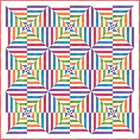 Quilt Inspiration: Free pattern day! Optical illusion quilts