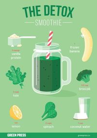 green press detox smoothie recipe