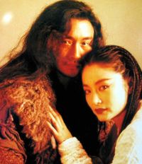 The bride with white hair__Lin Ching Hsia__Leslie Cheung