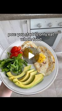 FitnessFeastFiesta on Instagram: "Welcome to the world of healthy eating with FitnessFeastFiesta! 🥦🍓🥑🍅

Here’s how you can transform your meals into a feast of health and fitness:

1️⃣ Start your day with a power-packed breakfast of eggs, strawberries, avocado, and blueberries.

2️⃣ For lunch, enjoy a wholesome meal of salmon, spinach, plantain, and avocado.

3️⃣ Dinner could be a delicious mix of mushrooms, tomatoes, eggs, avocados, and spinach.

4️⃣ And if you’re looking for snack ideas or light meals - try lettuce wraps with chicken, avocado and rice or a bowl of rice with cucumbers, lettuce, chicken and tomatoes.

Did you know? 🤔 Eating whole foods can help you lose weight, reduce the risk of heart disease and stroke, prevent type 2 diabetes and certain cancers!

Ready to embark o