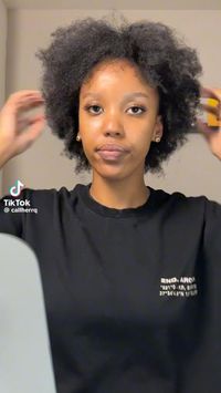 4c hair tutorial. How to style 4c hair. #4chair #naturalhairstylesforblackwomen #hairstyles