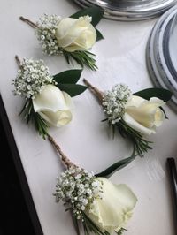 for a more rustic feel, you could have your buttonholes bound in twine.