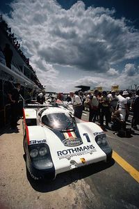 Porsche 956 T Jacky Ickx and Derek Bell 1982 24H Le Mans