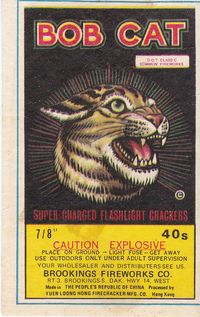 Chinese Firecracker Label