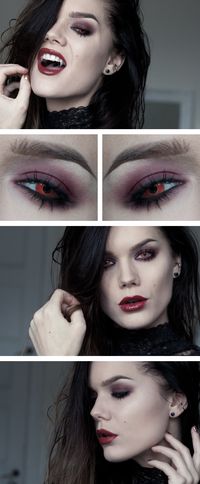 Halloweenlook – The vampire - Lindas Sminkblogg