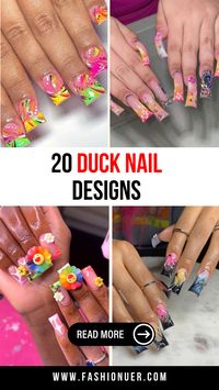 Duck nail designs are an unconventional yet stunning way to express your style this New Year. Whether you're going for bold colors or minimalist designs, these duck nails will make sure your nails stand out. Try out these 20 creative duck nail designs to bring a unique flair to your New Year’s look.
#DuckNailDesigns #NewYearNails #UniqueNailArt #NailDesigns #BoldNails