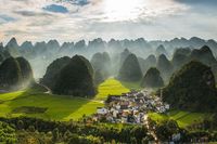 Guizhou Ten thousand peaks karst forest of Wangfenglin Scenic Area