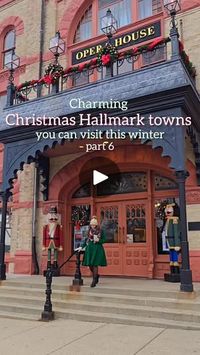 83K views · 1K reactions | Save this post and add Real Woodstock to your charming Hallmark Christmas town bucket list! {sponsored}

Located about 1 hr and 10 min from Chicago

I visited during the Lighing of the Square event and had the best time! We met with Santa and The Grinch, listened to Christmas carols and a brass band, warmed up with hot chocolate, checked out the cute shops, cheered with the crowd during the lighting ceremony and ended our day watching The Christmas Story- A Musical at The Opera House. It was the perfect way to start the Christmas season! 

Visit https://realwoodstock.com/ to see more of their Christmas events 

Where to stay- We stayed at the historic Tailor House Airbnb. This cottage is so cozy, has a hot tub, and is only 2 blocks from the town square. You can f