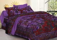 "Description: Reversible Duvet Cover With 2 Pillow Covers. Item- Indian Mandala Duvet Cover With Two Pillow Cover. Marital-  100% Cotton Fabric. Print- Hand Screen Printed. Size - Twin/Single 52\" X 82\" Inches ( 132.08\" X 208\" CM) Approx Size- Queen/Double 80\"x 90\" Inches ( 203\"x 228\" CM) Approx Each Pillow Cover Size- 28\"x 18 Inches ( 71\"x 45\" CM) Note: If You Need Any Size Of Duvet Cover. We Can Make For You. Just Message Us . Wash Instruction - Normal Hand Wash In Cold Water Perfect