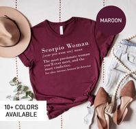 Scorpio Astrology Shirt for Women Cute Scorpio Gift for - Etsy Philippines